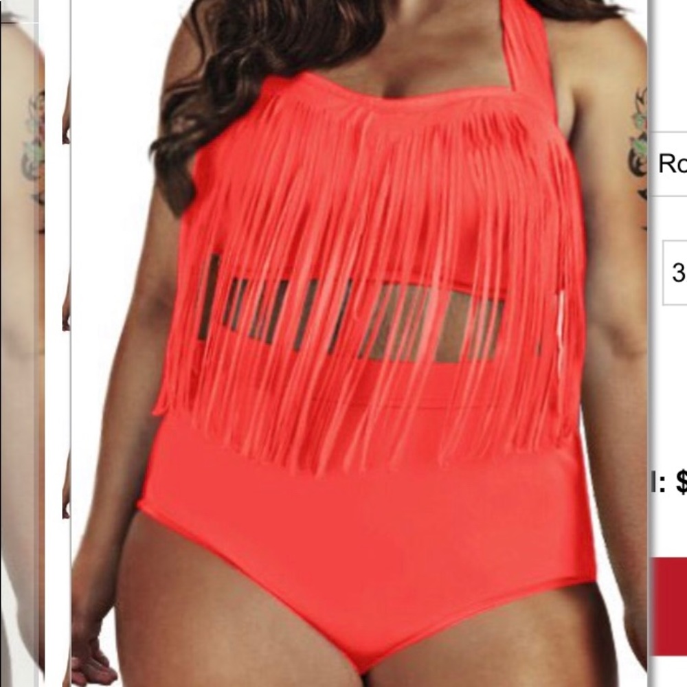 Two piece tassel- bikini